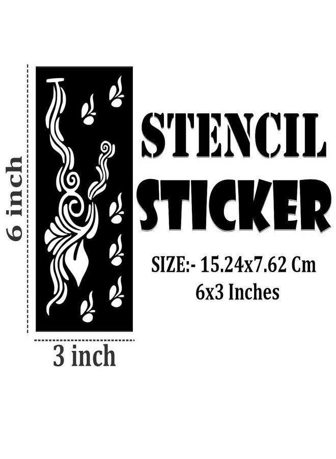 Komstec Quick Learning Mehndi Design Sticker for Curious Young Artists - Image 4